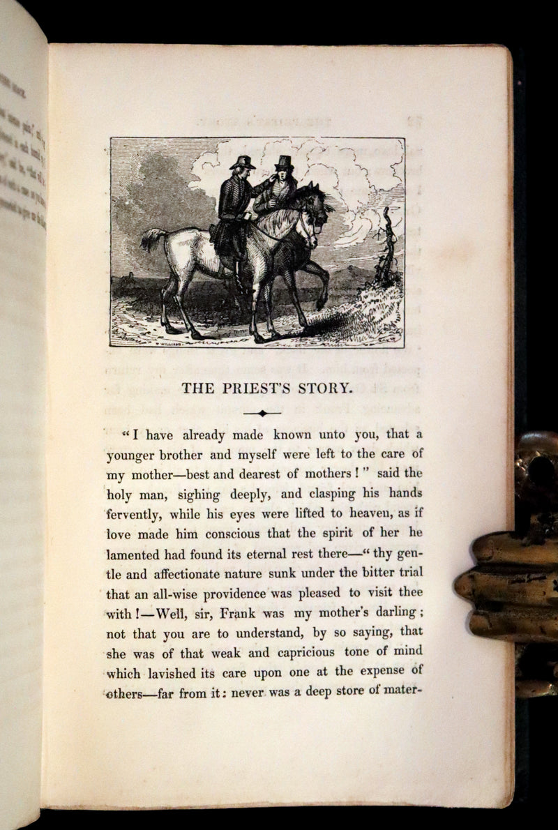 1837 Rare Book set - Legends and Stories of Ireland by Samuel Lover. First and Second series.