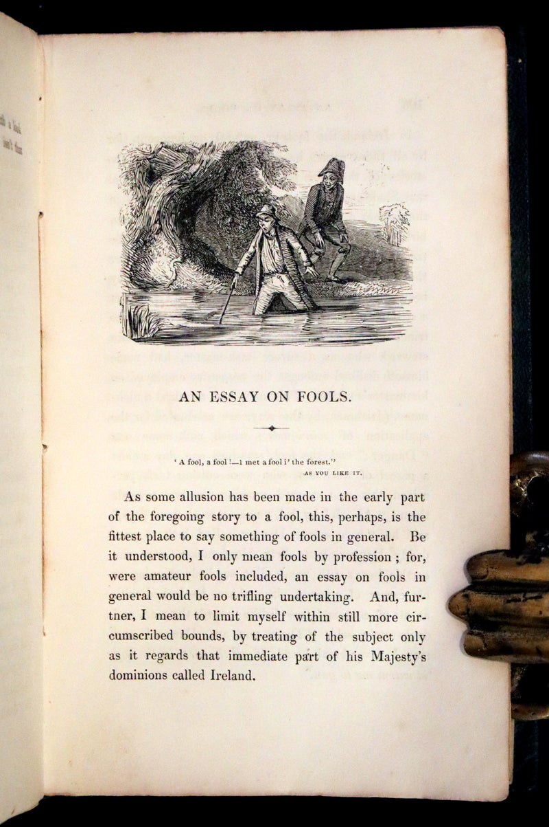1837 Rare Book set - Legends and Stories of Ireland by Samuel Lover. First and Second series.
