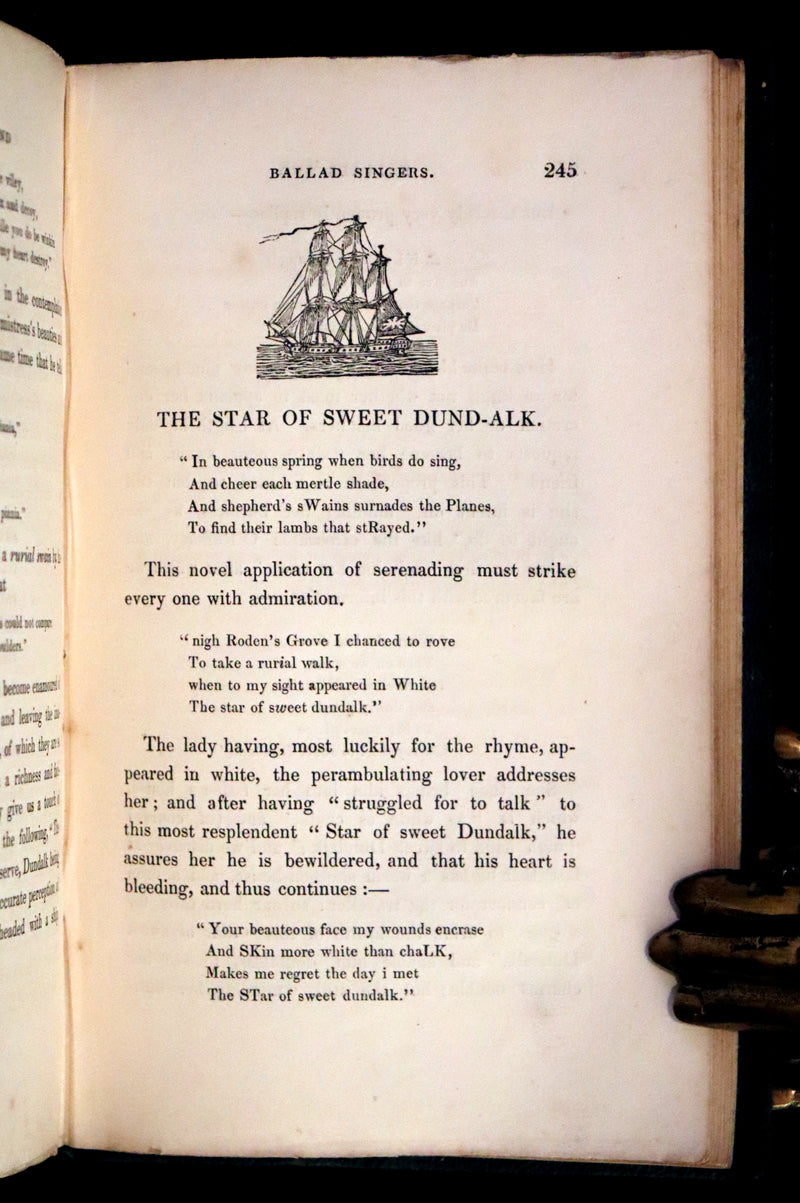 1837 Rare Book set - Legends and Stories of Ireland by Samuel Lover. First and Second series.