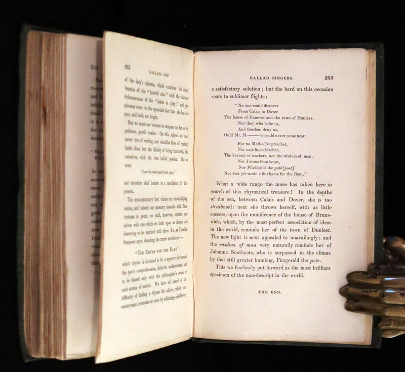 1837 Rare Book set - Legends and Stories of Ireland by Samuel Lover. First and Second series.