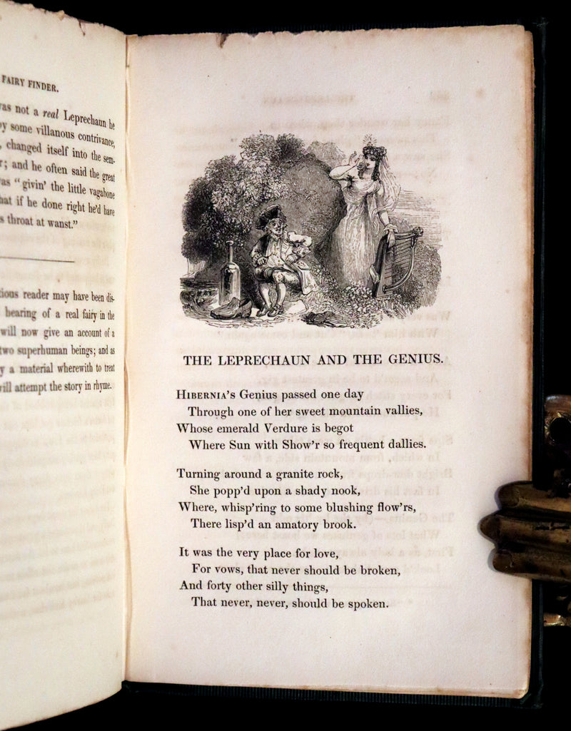 1837 Rare Book set - Legends and Stories of Ireland by Samuel Lover. First and Second series.