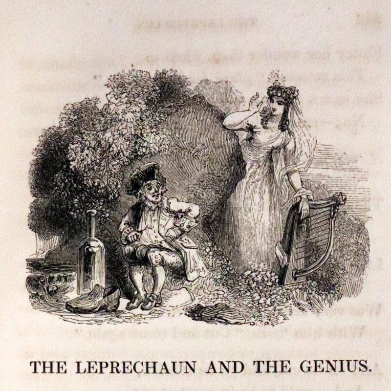 1837 Rare Book set - Legends and Stories of Ireland by Samuel Lover. First and Second series.