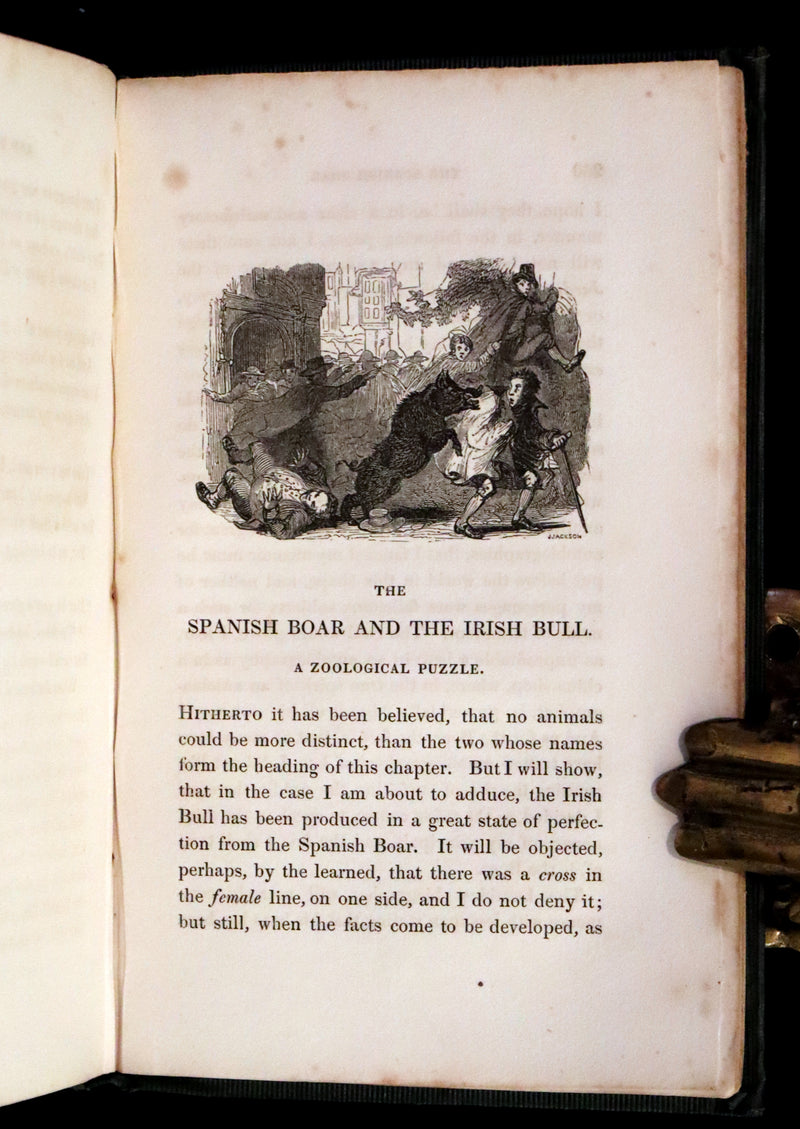 1837 Rare Book set - Legends and Stories of Ireland by Samuel Lover. First and Second series.