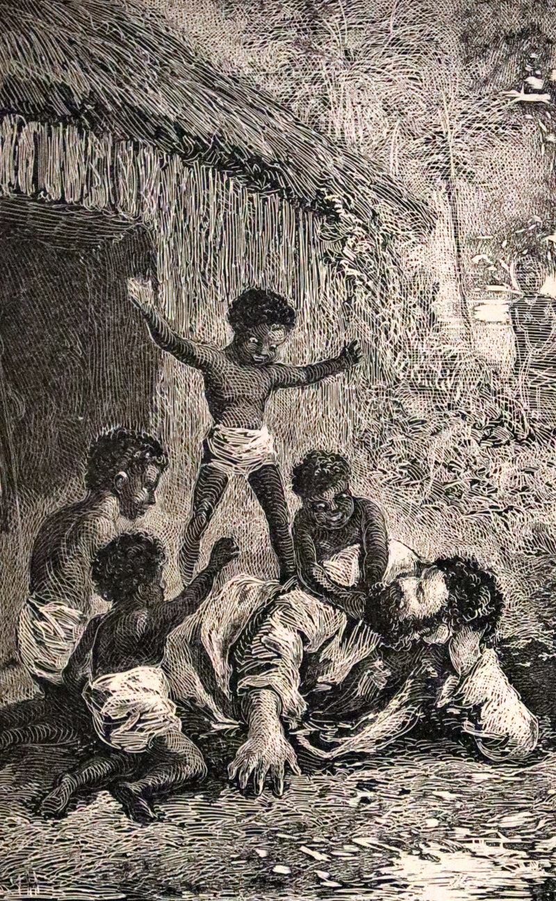 1890 Rare Victorian Book - The Madman and the Pirate by Robert Michael Ballantyne.