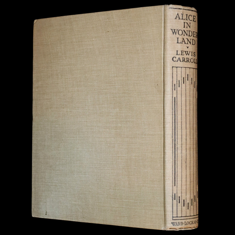 1920 Rare Book - Alice's Adventures in Wonderland with coloured illustrations By Margaret W. Tarrant.