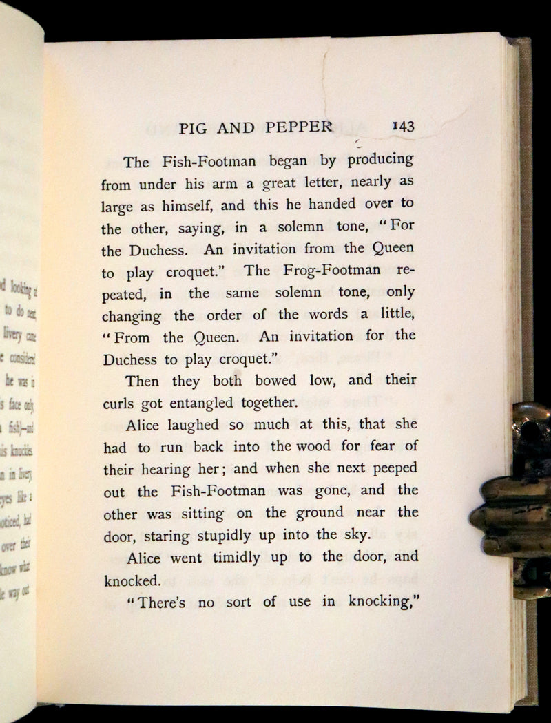 1920 Rare Book - Alice's Adventures in Wonderland with coloured illustrations By Margaret W. Tarrant.