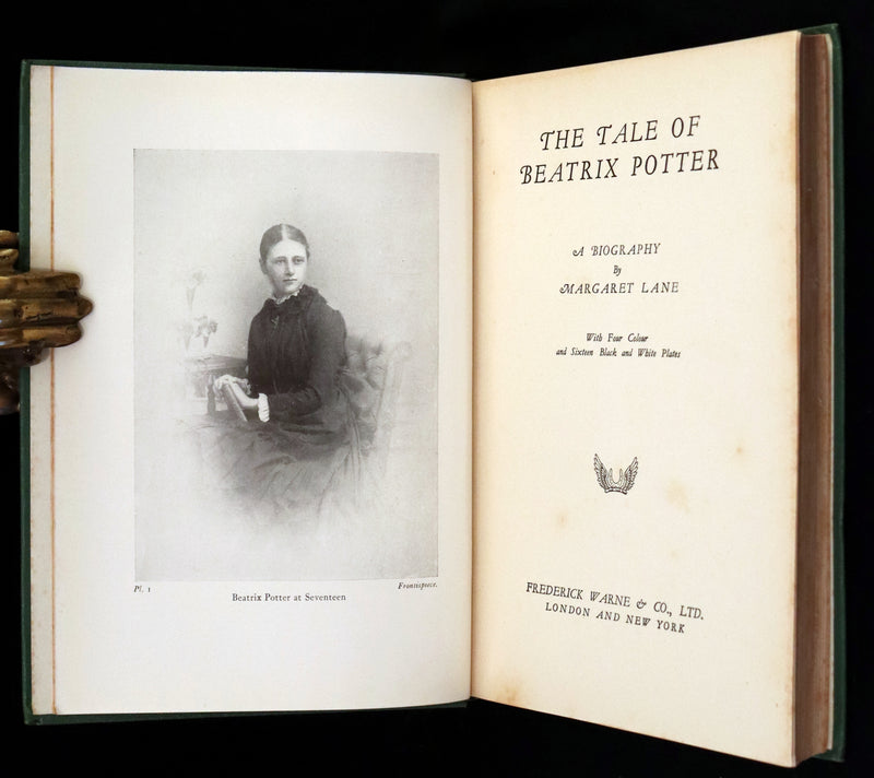 1946 Rare Edition with Dust jacket - The Tale of Beatrix Potter, A Biography by Margaret Lane.