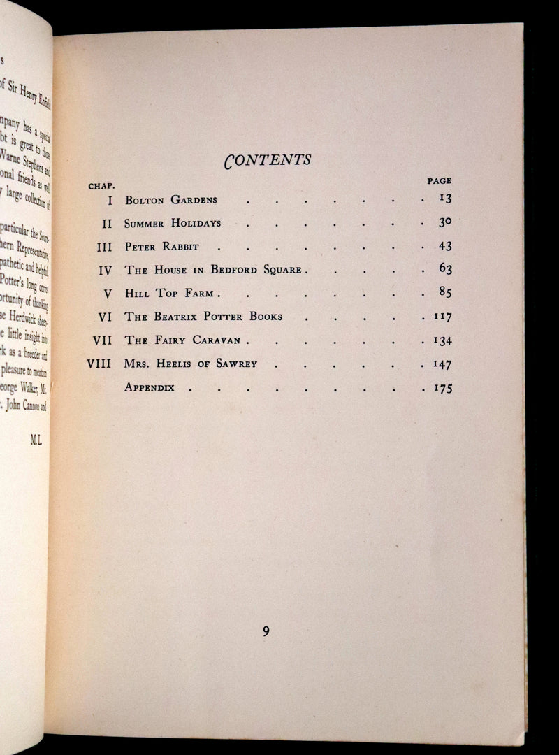 1946 Rare Edition with Dust jacket - The Tale of Beatrix Potter, A Biography by Margaret Lane.