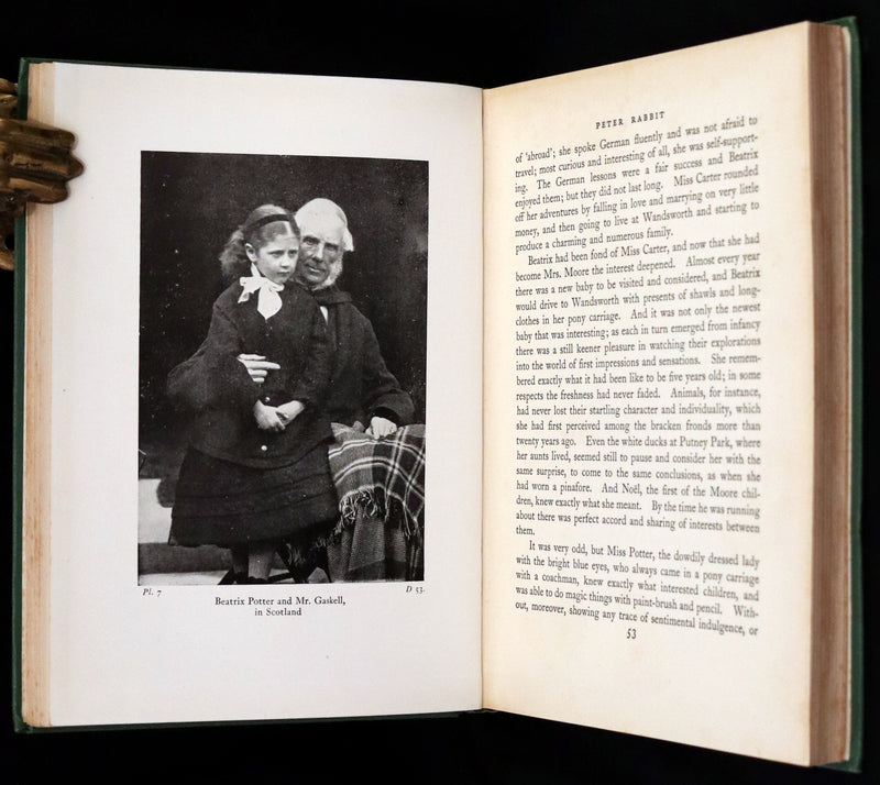 1946 Rare Edition with Dust jacket - The Tale of Beatrix Potter, A Biography by Margaret Lane.