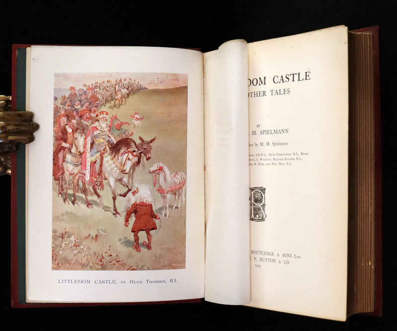 1903 Rare First Edition - Littledom Castle & Other Tales Illustrated by A. Rackham, K. Greenaway, J.M. King.