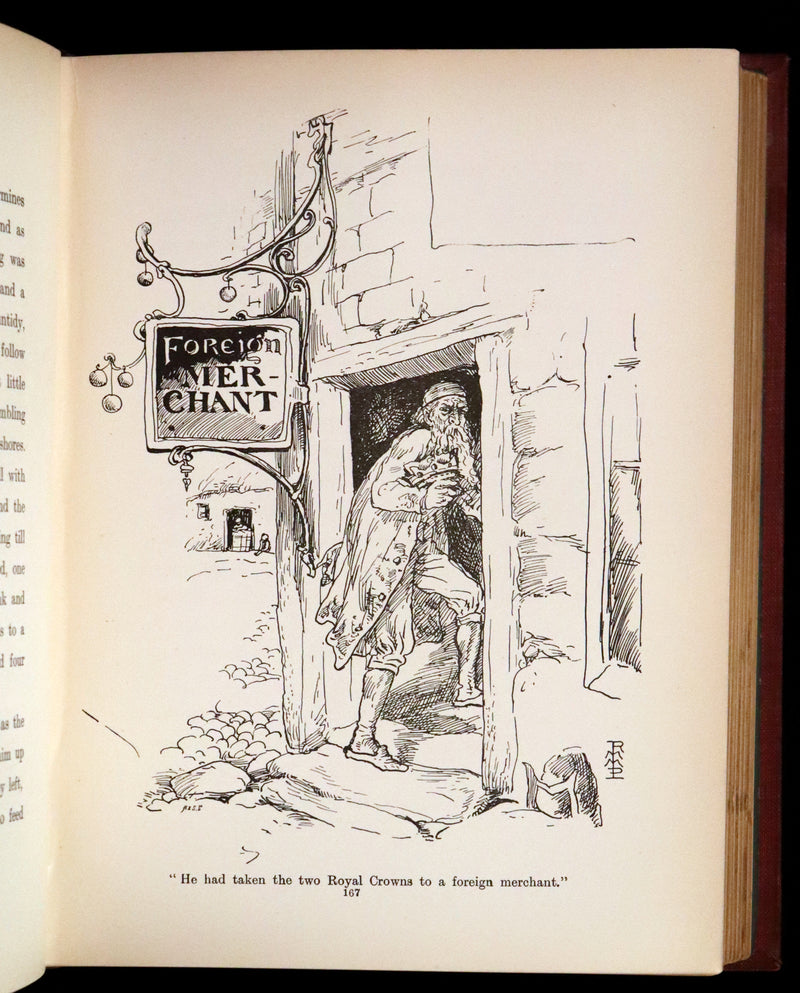 1903 Rare First Edition - Littledom Castle & Other Tales Illustrated by A. Rackham, K. Greenaway, J.M. King.