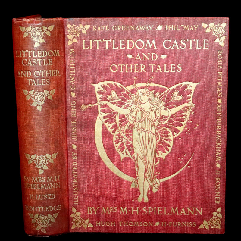 1903 Rare First Edition - Littledom Castle & Other Tales Illustrated by A. Rackham, K. Greenaway, J.M. King.