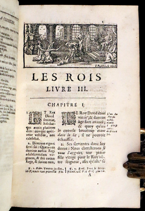 1686 Rare Latin French Bible - The Last Two Books of King - Les Deux Dernier Livres Des Rois.