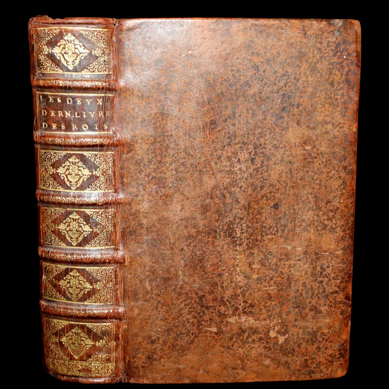 1686 Rare Latin French Bible - The Last Two Books of King - Les Deux Dernier Livres Des Rois.