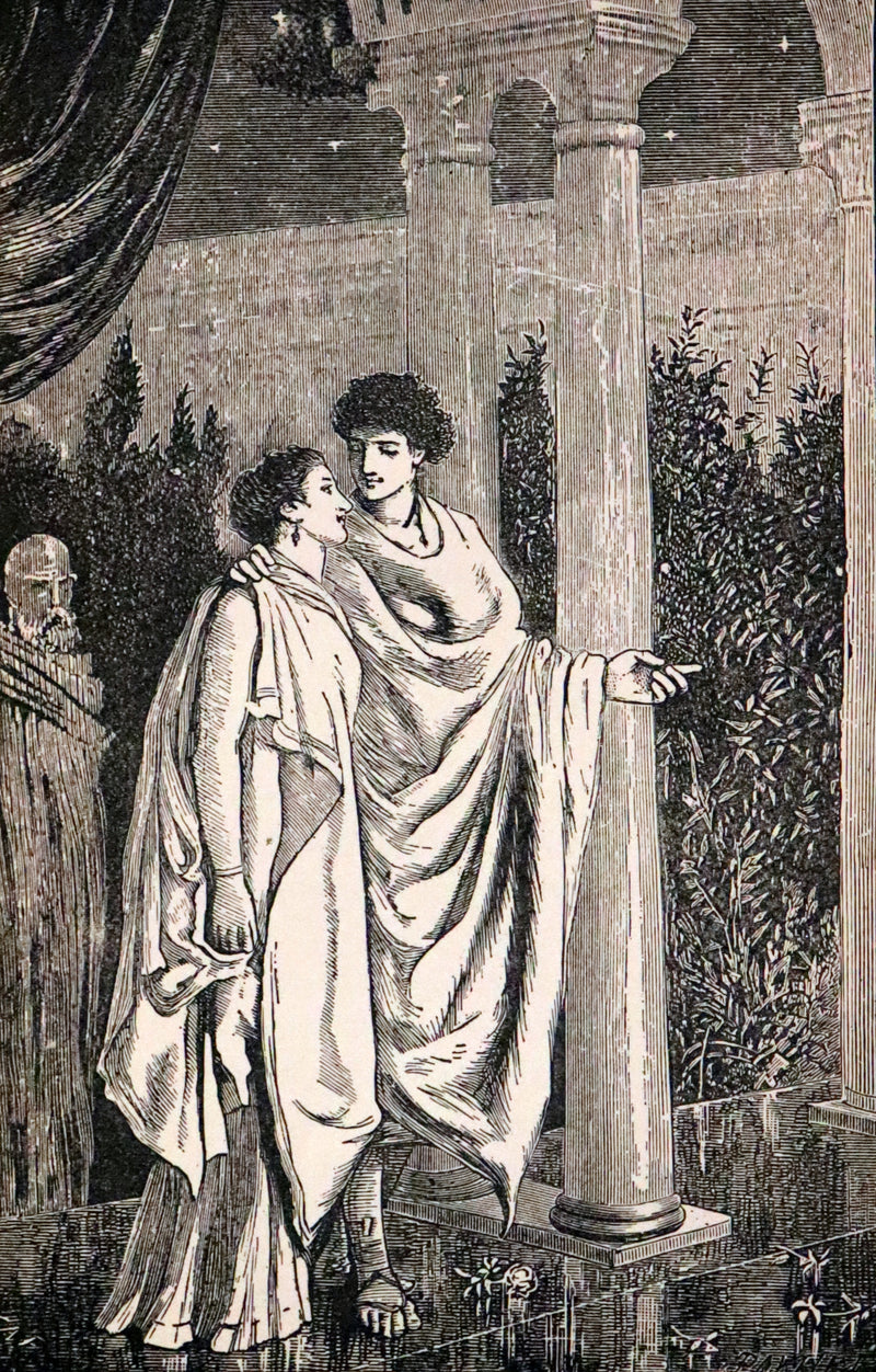 1885 Rare Victorian Book - The Poetical Works of John Keats. Illustrated.