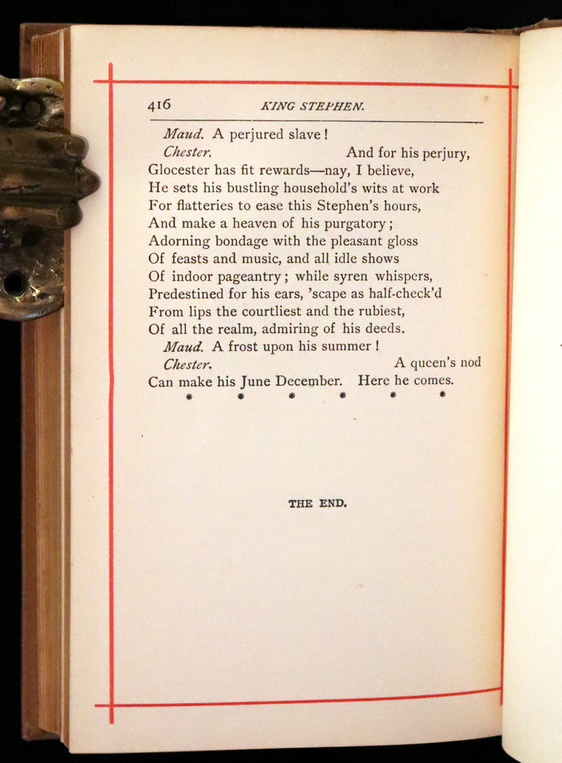 1885 Rare Victorian Book - The Poetical Works of John Keats. Illustrated.