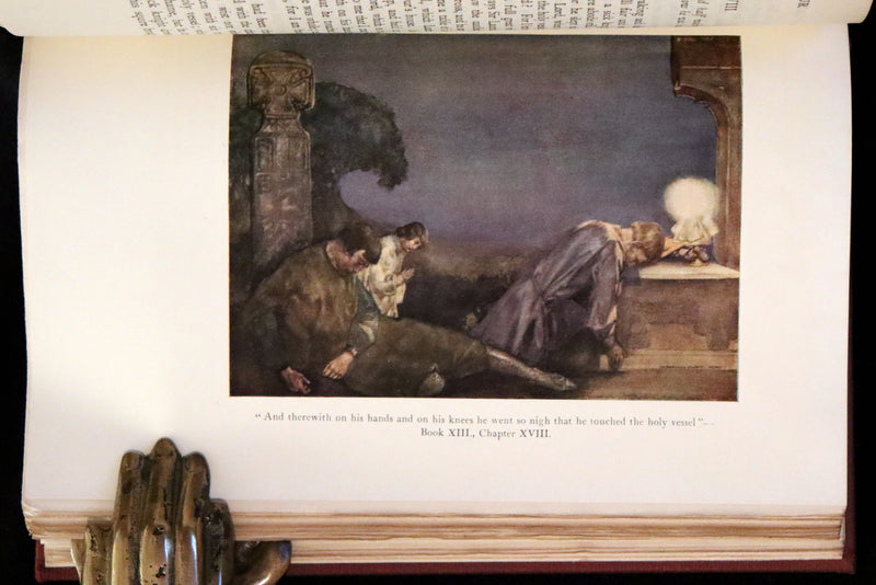 1927 Rare First one-volume Edition - Le Morte Darthur, The History of King Arthur and of His Noble Knights of the Round Table.