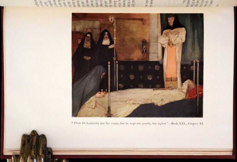 1927 Rare First one-volume Edition - Le Morte Darthur, The History of King Arthur and of His Noble Knights of the Round Table.