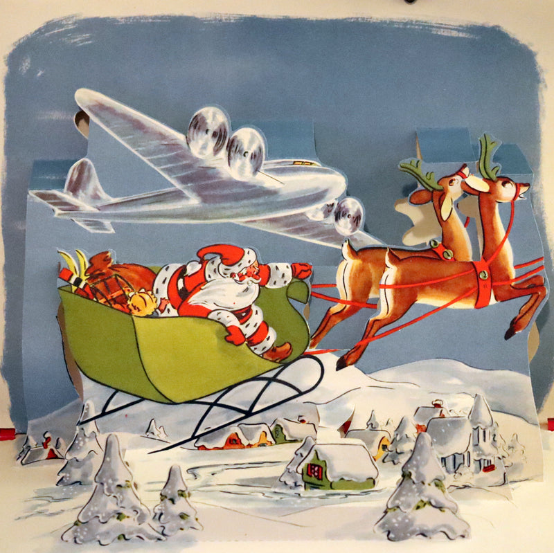 1950 Rare Pop-Up Edition - RUDOLPH The Red-Nosed Reindeer by Robert L. May, Illustrated by Marion Guild.