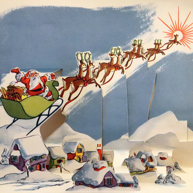 1950 Rare Pop-Up Edition - RUDOLPH The Red-Nosed Reindeer by Robert L. May, Illustrated by Marion Guild.