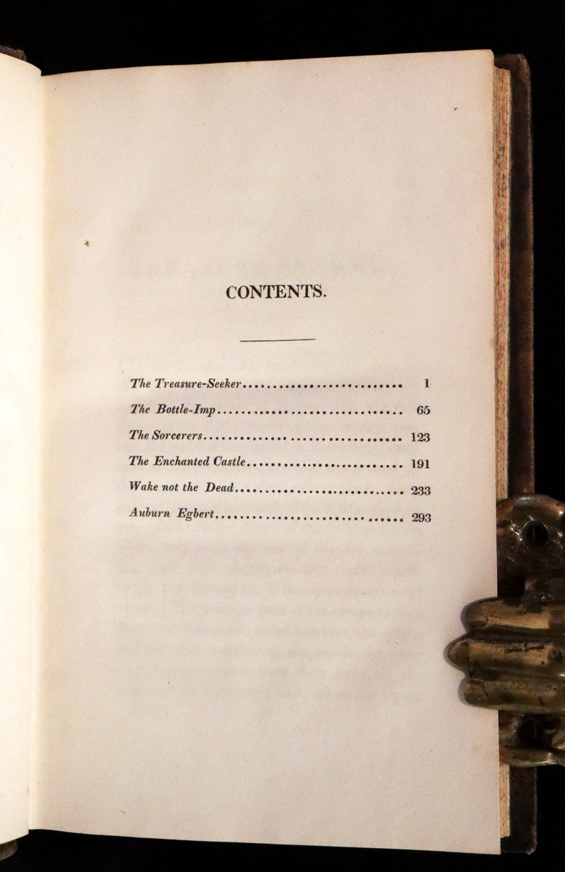 1823 Rare First Edition Book Set - Fairy, Ghost, and Supernatural Tales - Popular Tales and Romances of the Northern Nations.