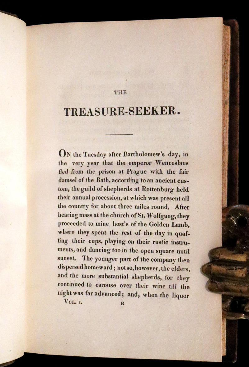 1823 Rare First Edition Book Set - Fairy, Ghost, and Supernatural Tales - Popular Tales and Romances of the Northern Nations.