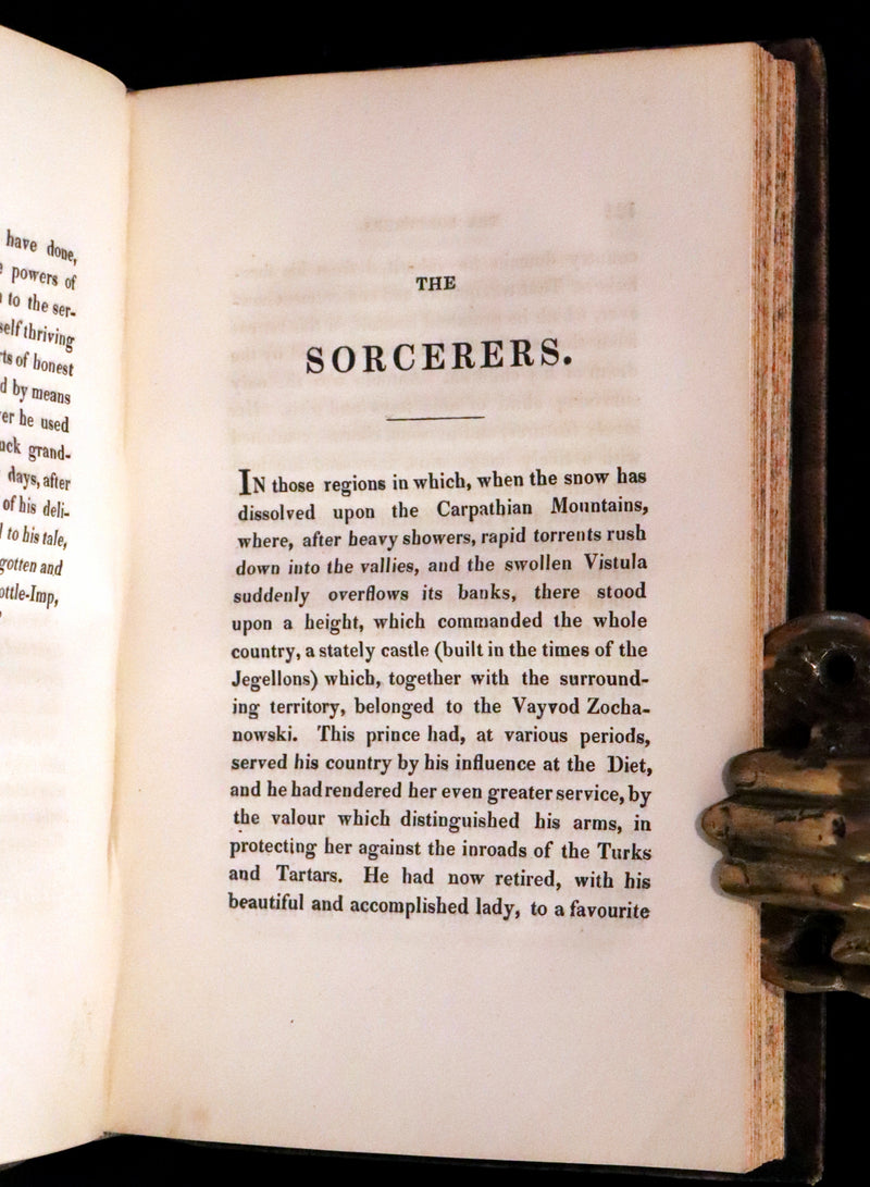 1823 Rare First Edition Book Set - Fairy, Ghost, and Supernatural Tales - Popular Tales and Romances of the Northern Nations.