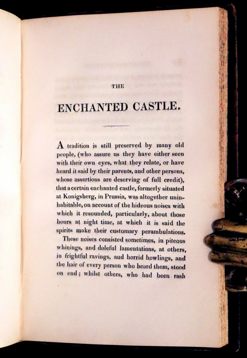 1823 Rare First Edition Book Set - Fairy, Ghost, and Supernatural Tales - Popular Tales and Romances of the Northern Nations.