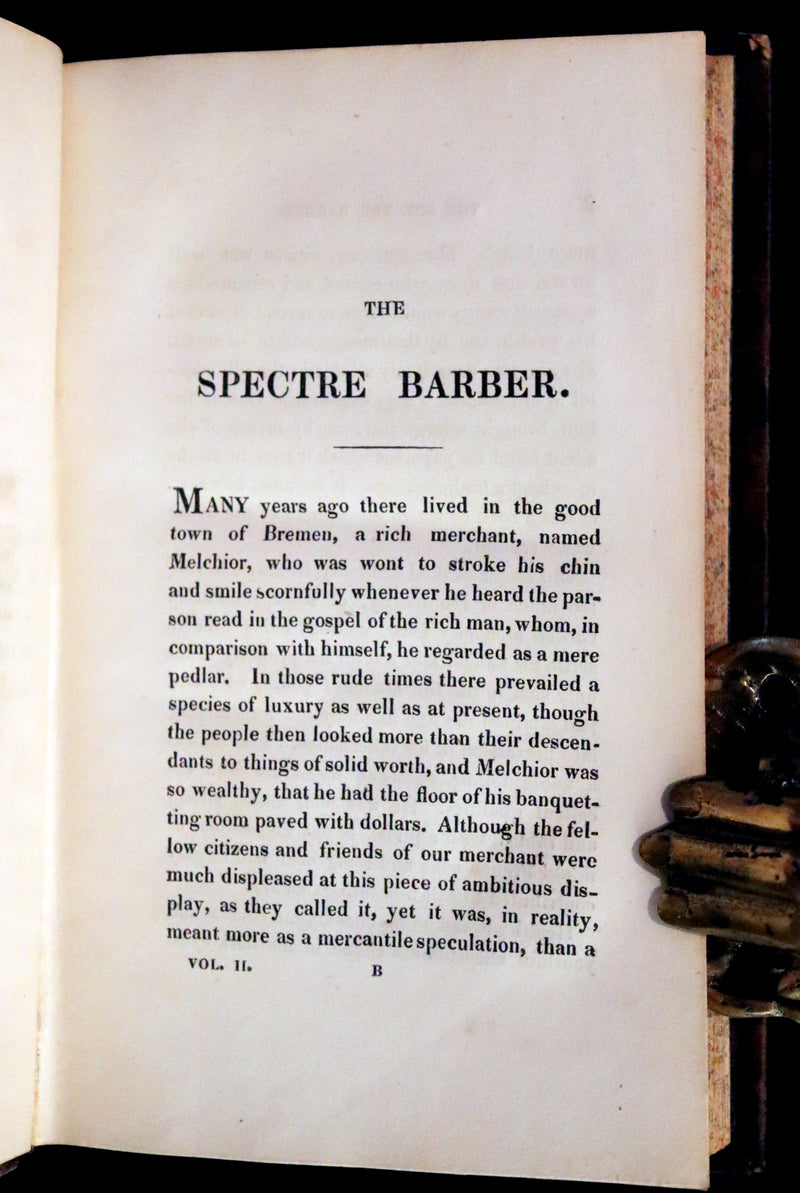 1823 Rare First Edition Book Set - Fairy, Ghost, and Supernatural Tales - Popular Tales and Romances of the Northern Nations.