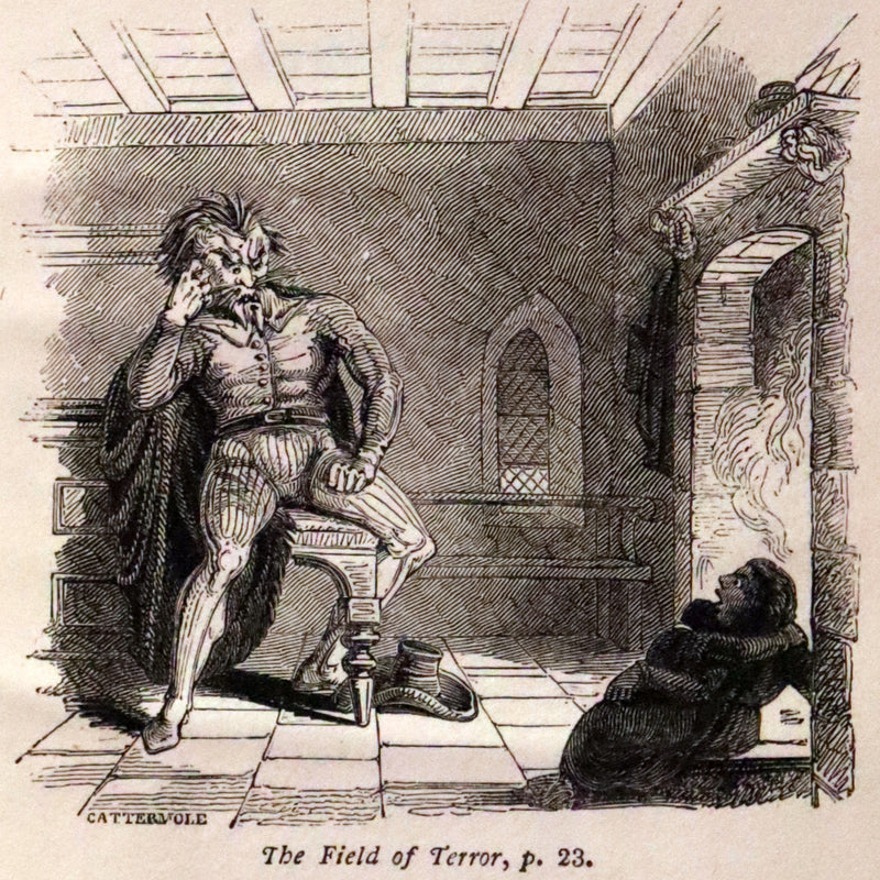 1823 Rare First Edition Book Set - Fairy, Ghost, and Supernatural Tales - Popular Tales and Romances of the Northern Nations.