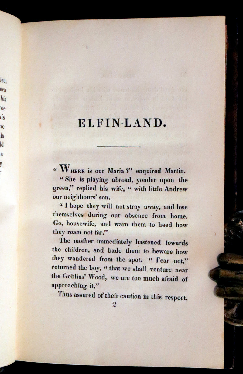1823 Rare First Edition Book Set - Fairy, Ghost, and Supernatural Tales - Popular Tales and Romances of the Northern Nations.