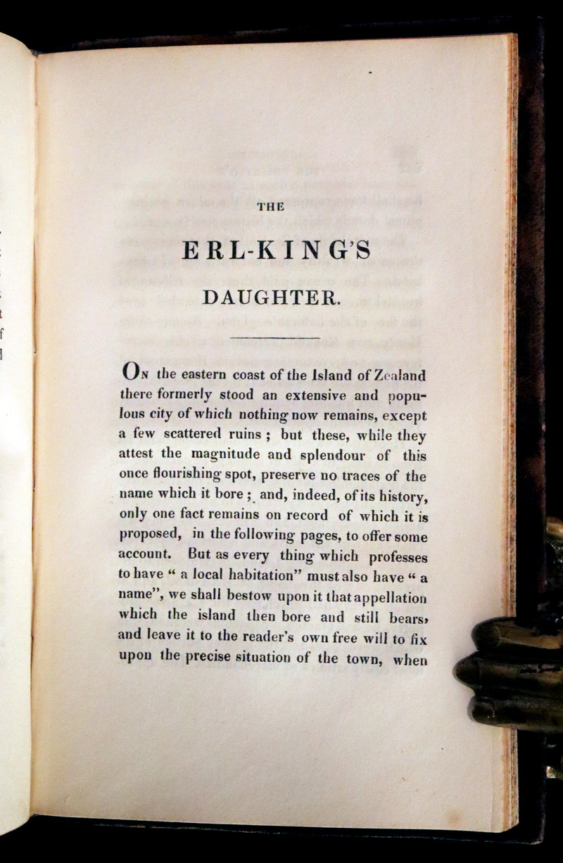1823 Rare First Edition Book Set - Fairy, Ghost, and Supernatural Tales - Popular Tales and Romances of the Northern Nations.