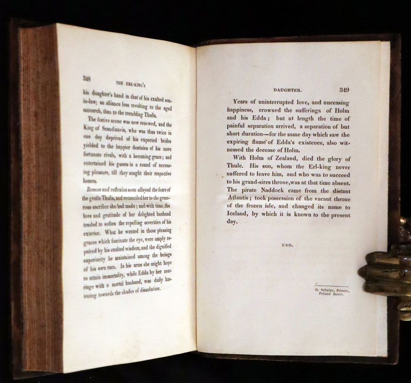 1823 Rare First Edition Book Set - Fairy, Ghost, and Supernatural Tales - Popular Tales and Romances of the Northern Nations.