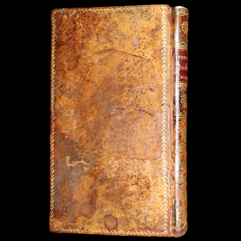 1659 Rare Latin Book - Aulus Persius Flaccus' Satires - Stoic Wisdom & Societal Insight.