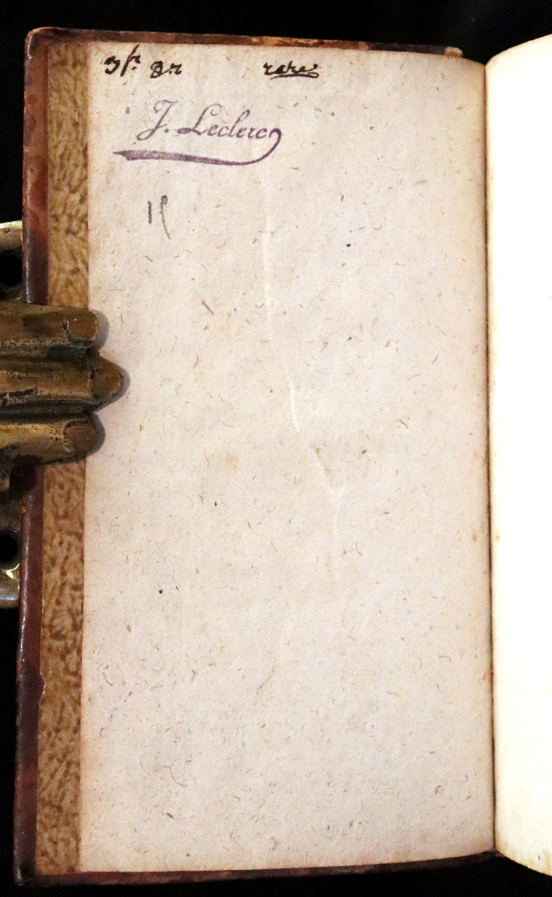 1659 Rare Latin Book - Aulus Persius Flaccus' Satires - Stoic Wisdom & Societal Insight.