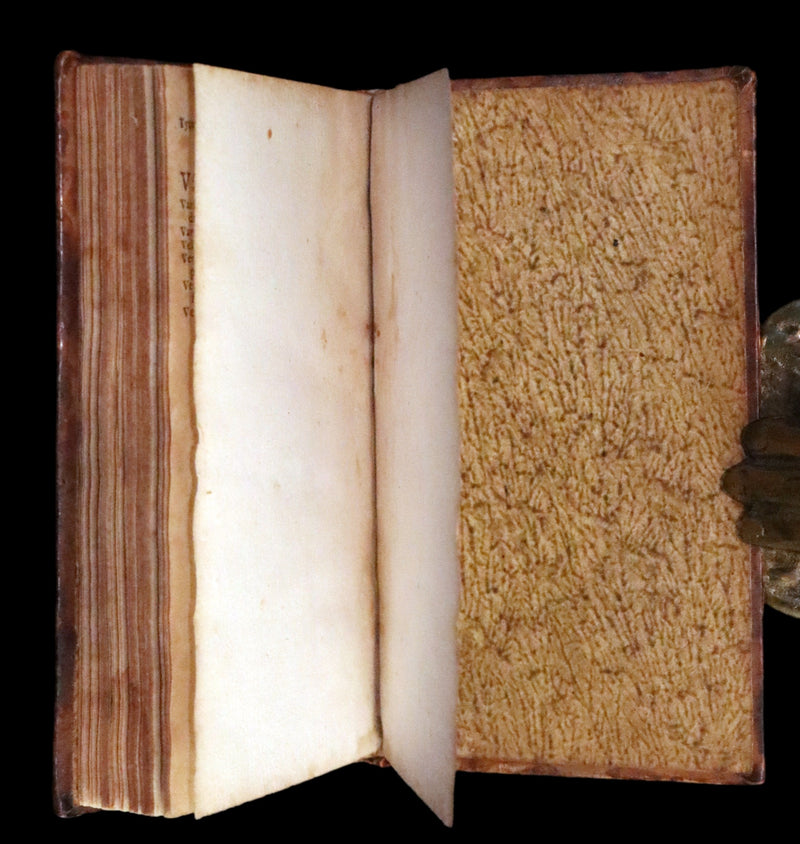 1659 Rare Latin Book - Aulus Persius Flaccus' Satires - Stoic Wisdom & Societal Insight.