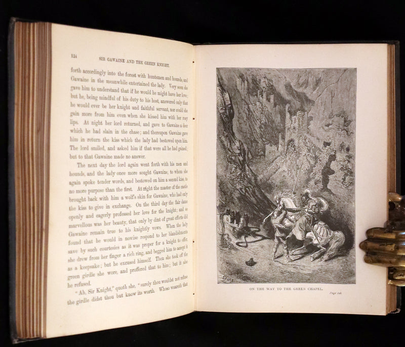 1894 Rare Book - Stories of the Days of King Arthur illustrated by Gustave Dore.