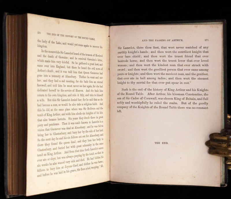 1894 Rare Book - Stories of the Days of King Arthur illustrated by Gustave Dore.