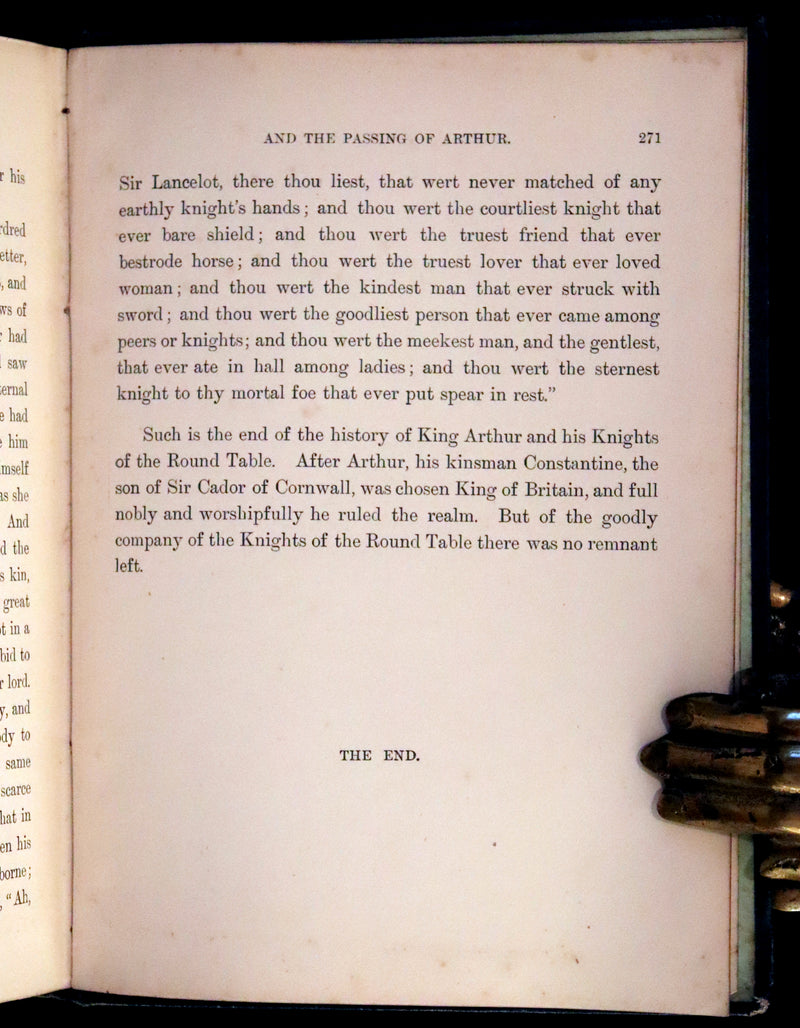 1894 Rare Book - Stories of the Days of King Arthur illustrated by Gustave Dore.