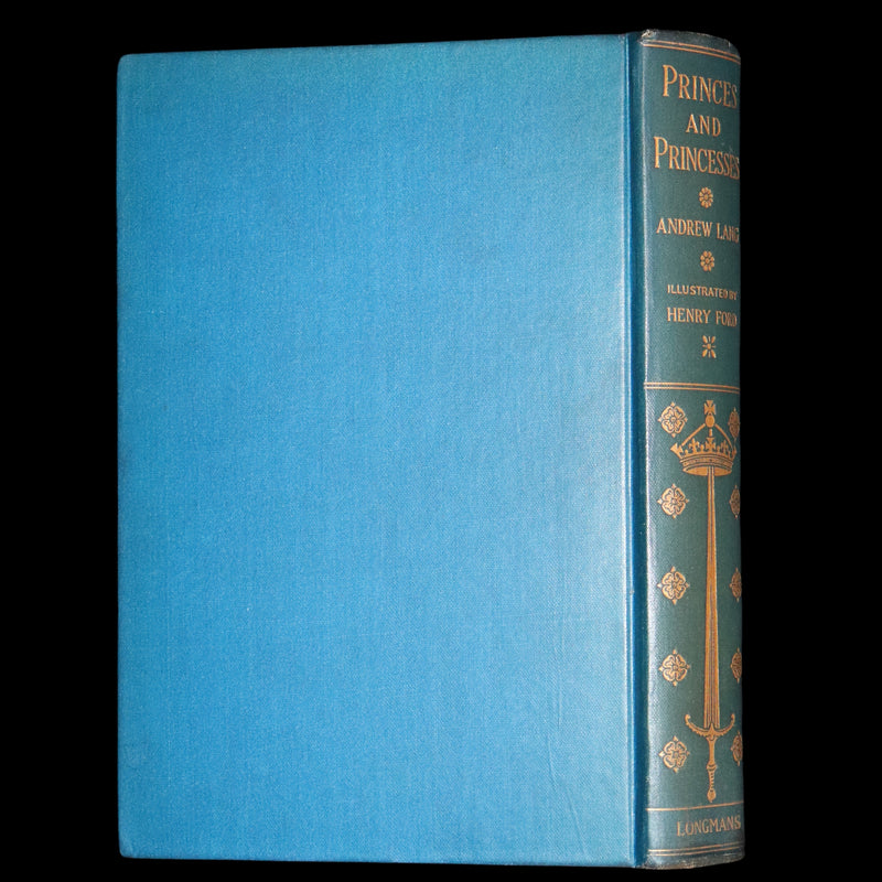1908 Rare First Edition - The Book of Princes and Princesses by Mrs. Lang & Andrew Lang.
