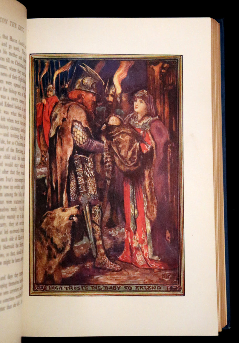 1908 Rare First Edition - The Book of Princes and Princesses by Mrs. Lang & Andrew Lang.