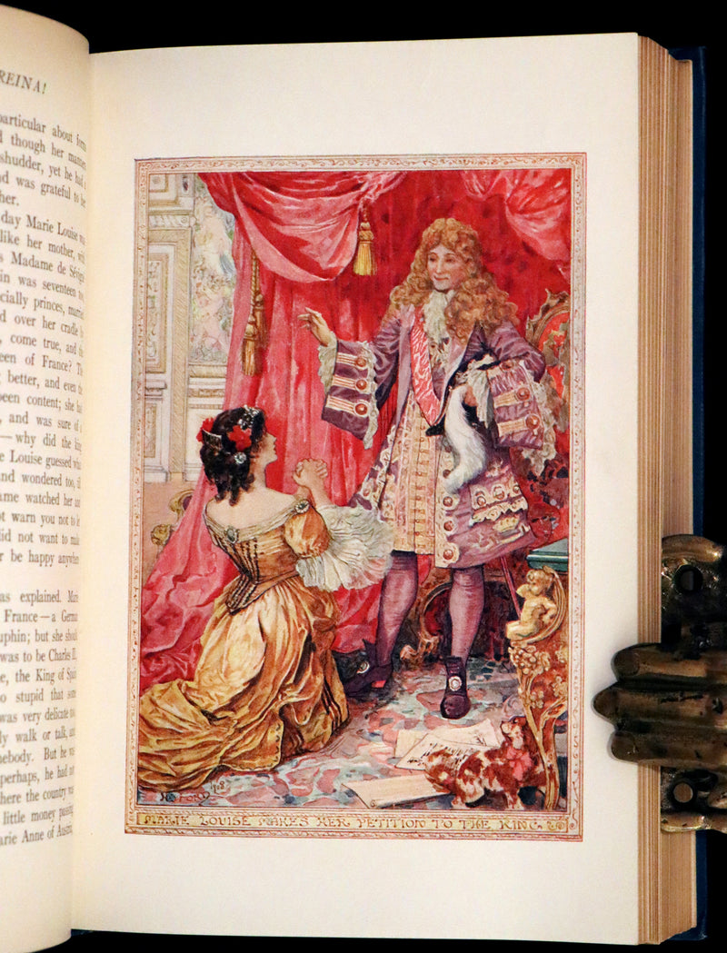 1908 Rare First Edition - The Book of Princes and Princesses by Mrs. Lang & Andrew Lang.