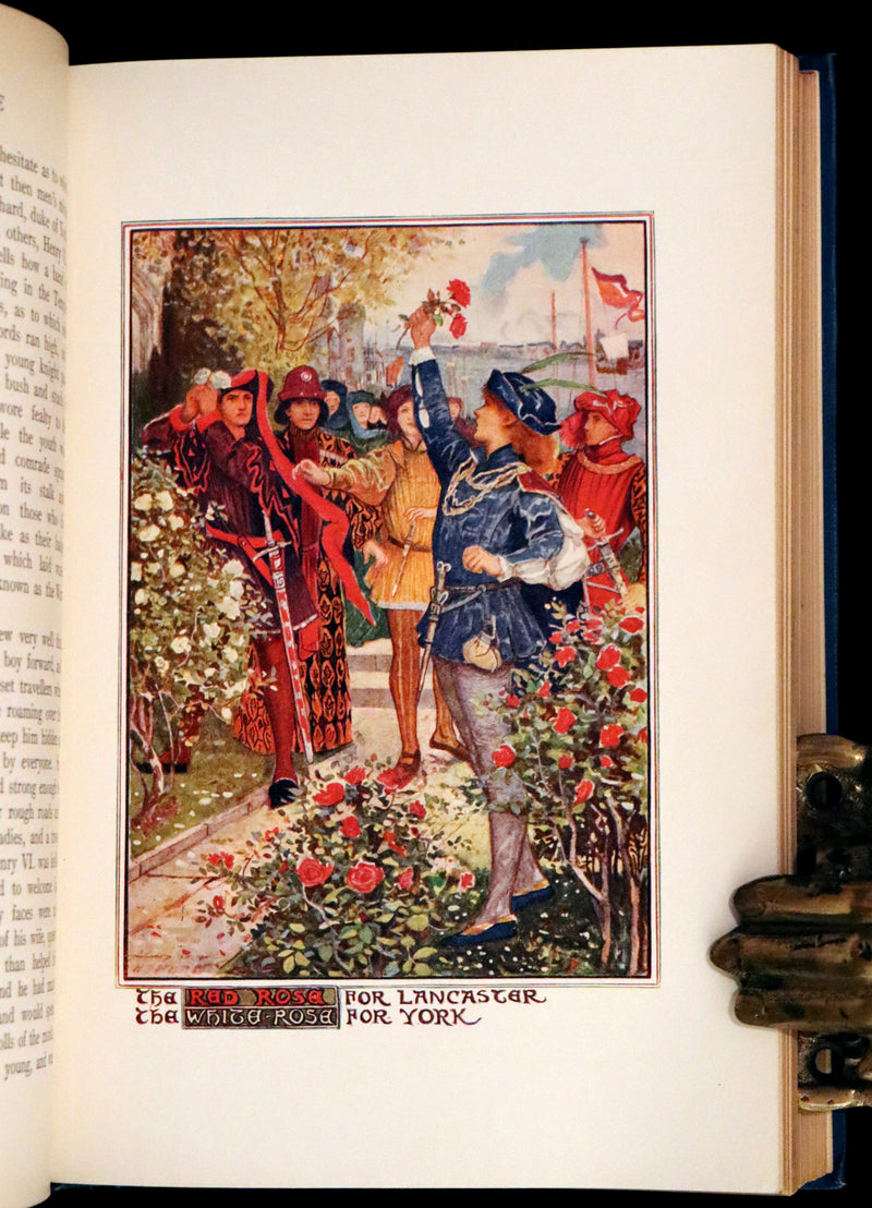 1908 Rare First Edition - The Book of Princes and Princesses by Mrs. Lang & Andrew Lang.