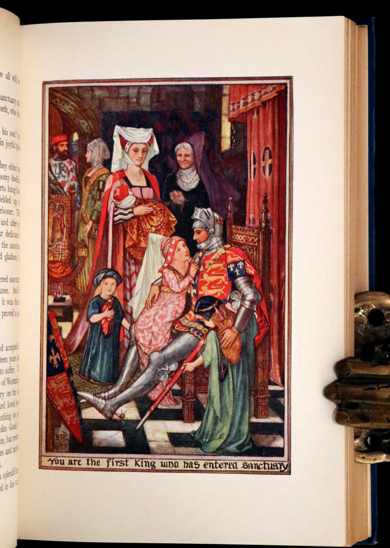 1908 Rare First Edition - The Book of Princes and Princesses by Mrs. Lang & Andrew Lang.