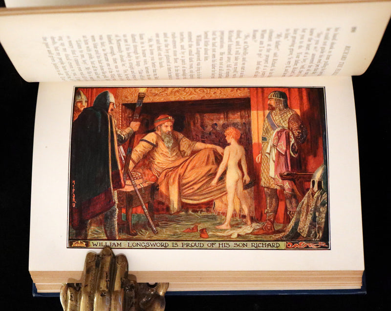 1908 Rare First Edition - The Book of Princes and Princesses by Mrs. Lang & Andrew Lang.
