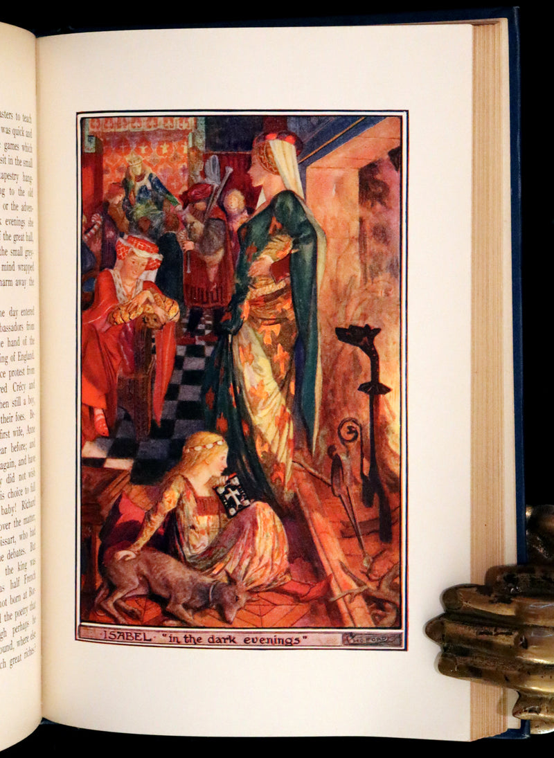 1908 Rare First Edition - The Book of Princes and Princesses by Mrs. Lang & Andrew Lang.