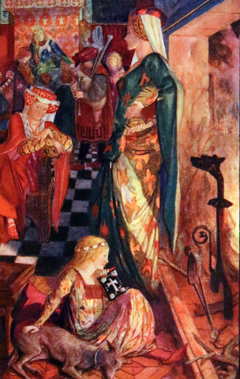 1908 Rare First Edition - The Book of Princes and Princesses by Mrs. Lang & Andrew Lang.