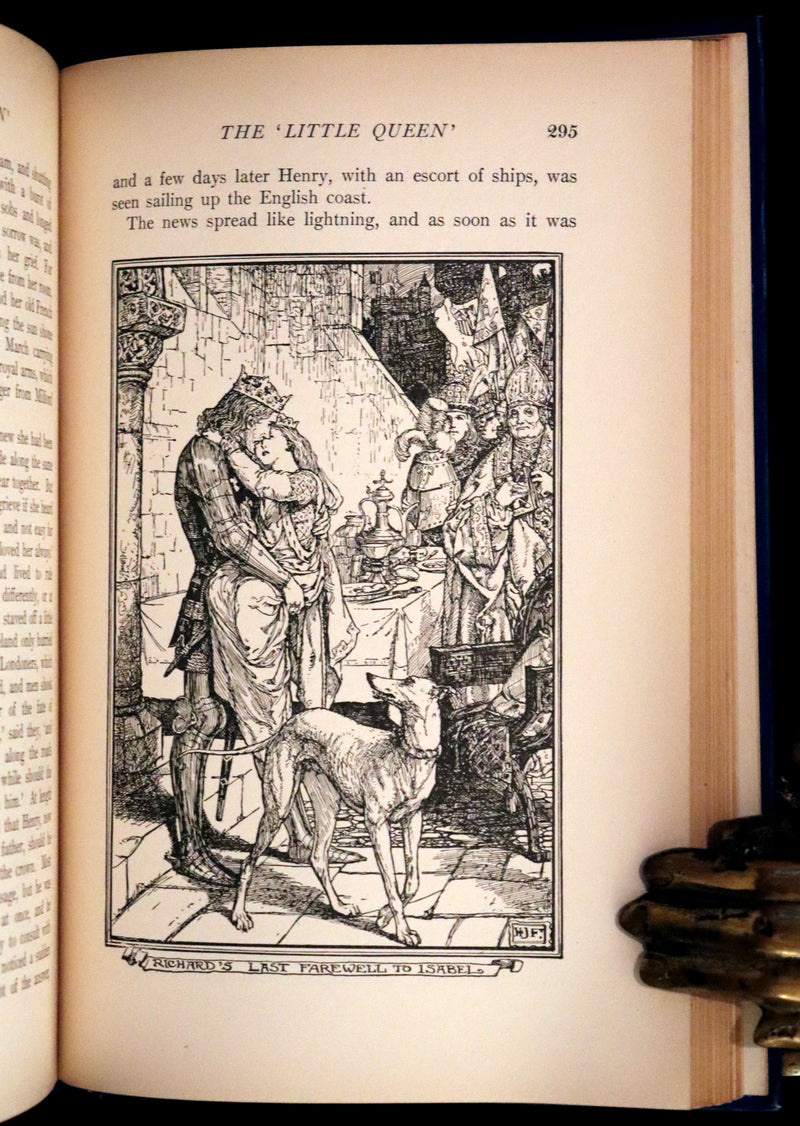 1908 Rare First Edition - The Book of Princes and Princesses by Mrs. Lang & Andrew Lang.