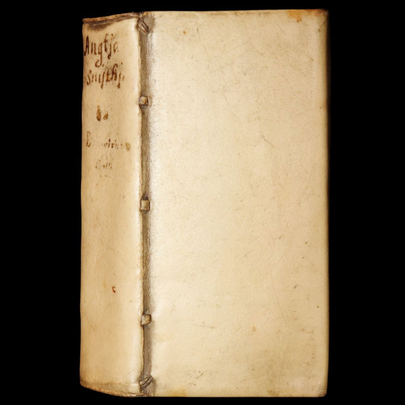 1630 Rare Latin Vellum Book - Sir Thomas Smith's De Republica Anglorum.