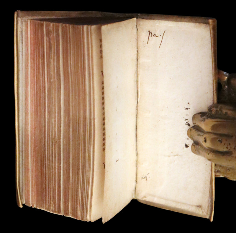 1630 Rare Latin Vellum Book - Sir Thomas Smith's De Republica Anglorum.